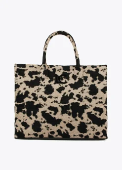 Shopper tejido animal