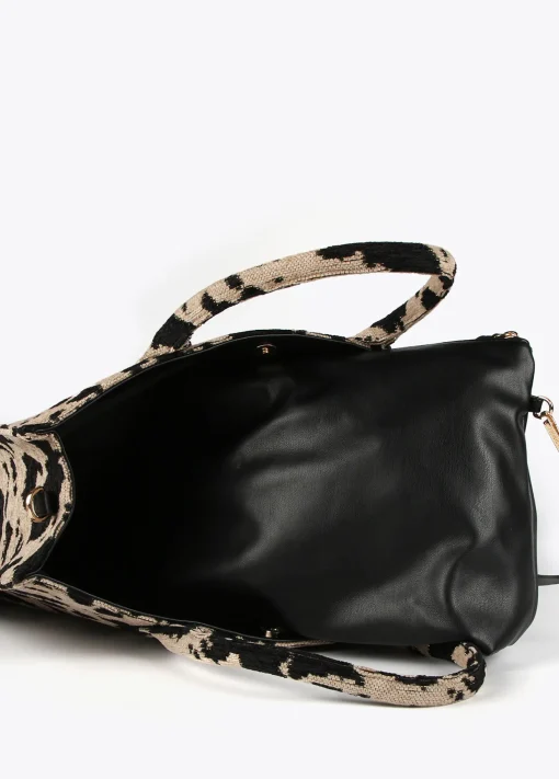 Shopper tejido animal