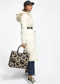 Shopper tejido animal