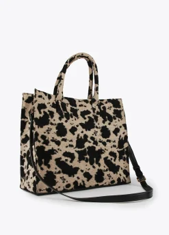 Shopper tejido animal