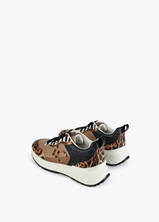Sneakers animal print rejilla |  COLECCIÓN LOLA | Lola Casademunt