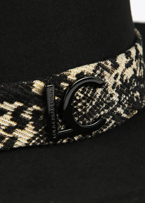 Sombrero cinta jacquard