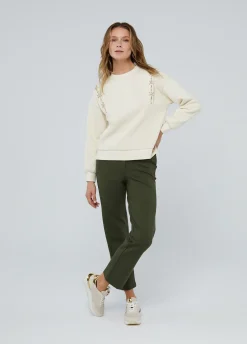 Sudadera con pedrería