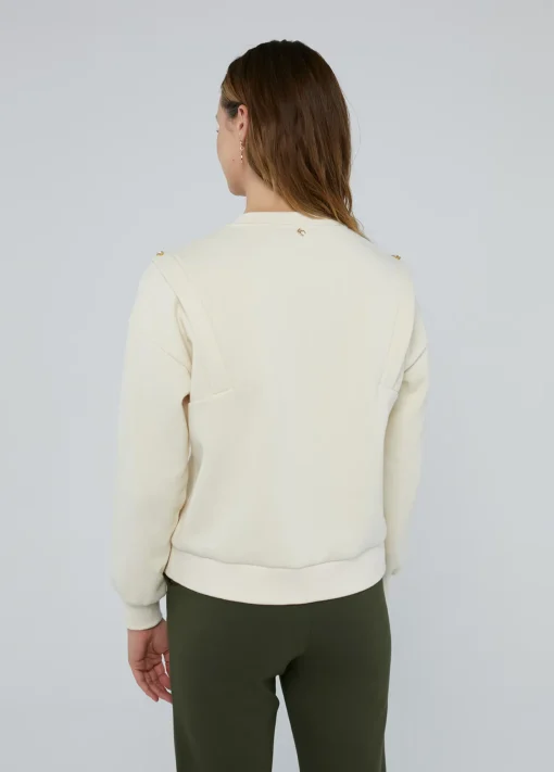 Sudadera con pedrería