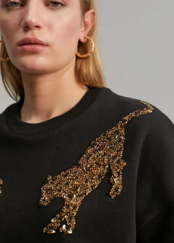 Sudadera detalle tigres