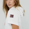 Sudadera manga corta blanca de algodón - Lola Casademunt