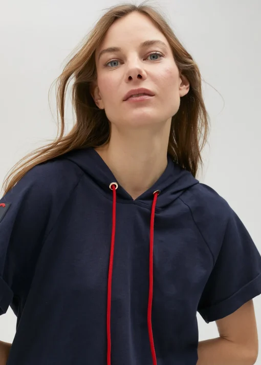 Sudadera manga corta de algodón 100% - Lola Casademunt