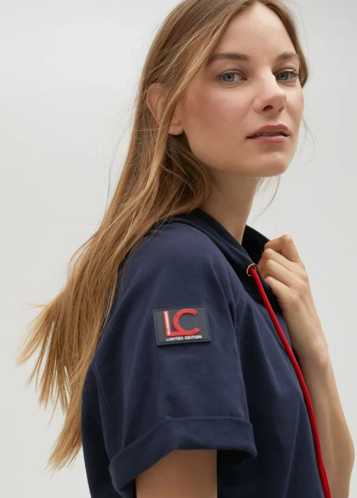 Sudadera manga corta de algodón 100% - Lola Casademunt