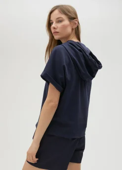 Sudadera manga corta de algodón 100% - Lola Casademunt