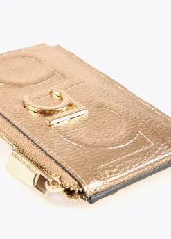 Tarjetero metalizado