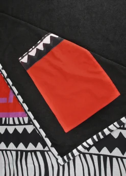 Toalla estampado africano