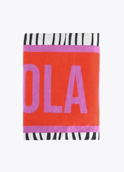 Toalla estampado africano