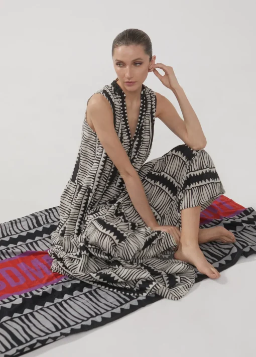 Toalla estampado africano