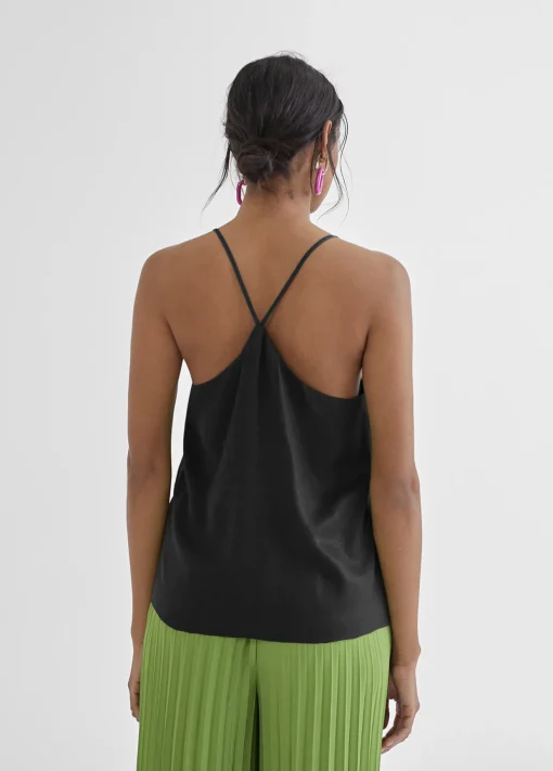 Top de escote pico