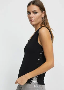 Top de punto tachas