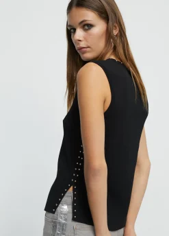 Top de punto tachas