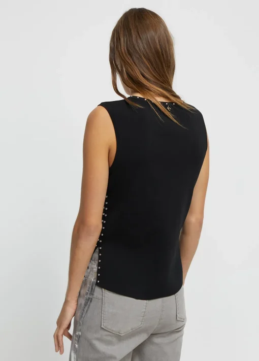 Top de punto tachas