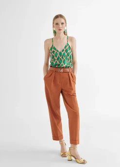 Top estampado