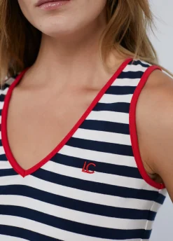 Top estampado de rayas edición limitada - Lola Casademunt