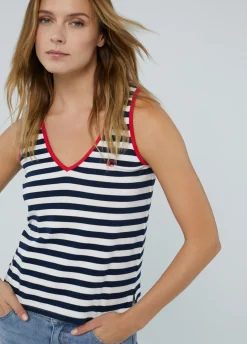 Top estampado de rayas edición limitada - Lola Casademunt