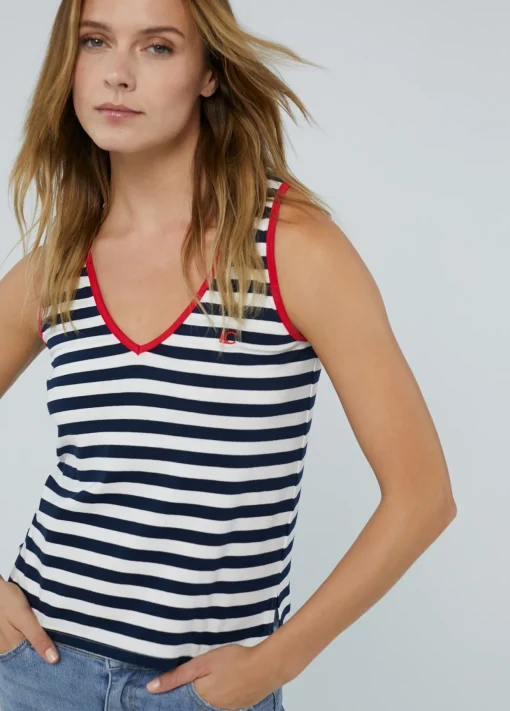 Top estampado de rayas edición limitada - Lola Casademunt