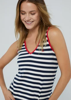 Top estampado de rayas edición limitada - Lola Casademunt