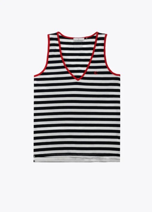 Top estampado de rayas edición limitada - Lola Casademunt