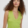 Top punto color liso
