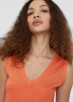 Top punto color liso
