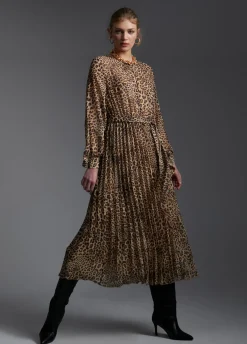 Vestido animal print