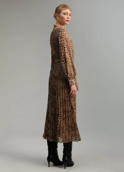 Vestido animal print