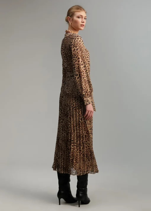 Vestido animal print