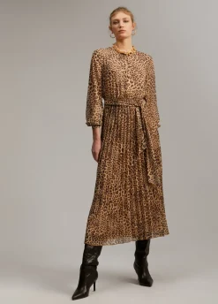 Vestido animal print