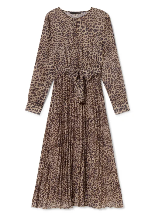 Vestido animal print