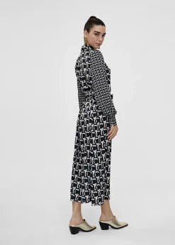 Vestido camisero monograma