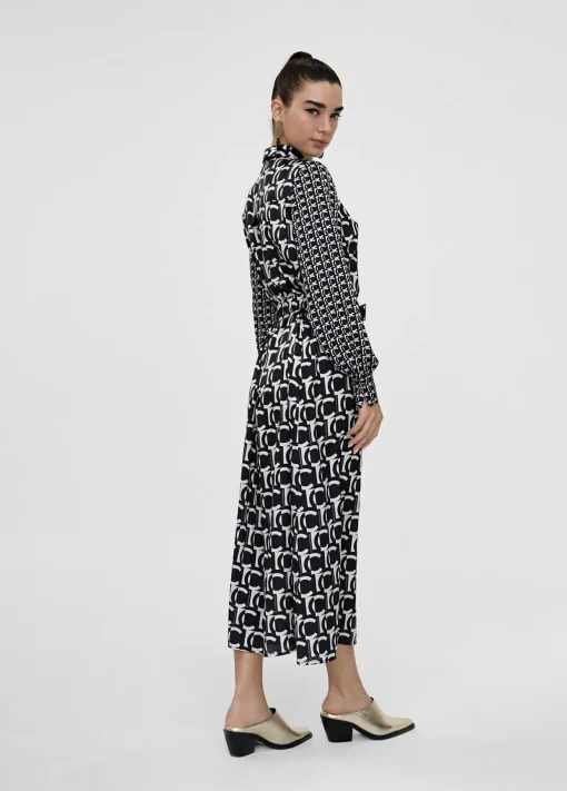 Vestido camisero monograma