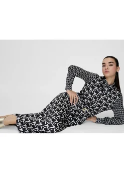 Vestido camisero monograma