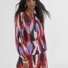 Vestido camisola multiestampado