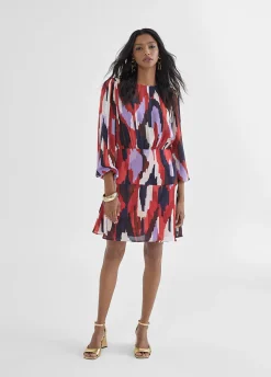 Vestido camisola multiestampado