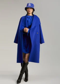 Vestido corto satinado