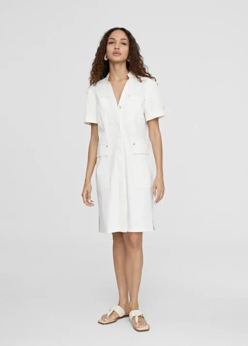 Vestido corto tipo cargo