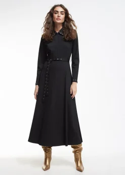 Vestido detalle eyelets