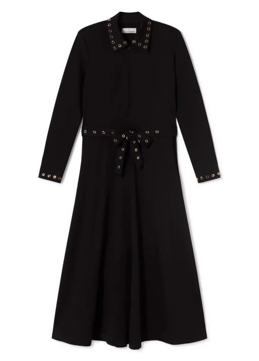 Vestido detalle eyelets
