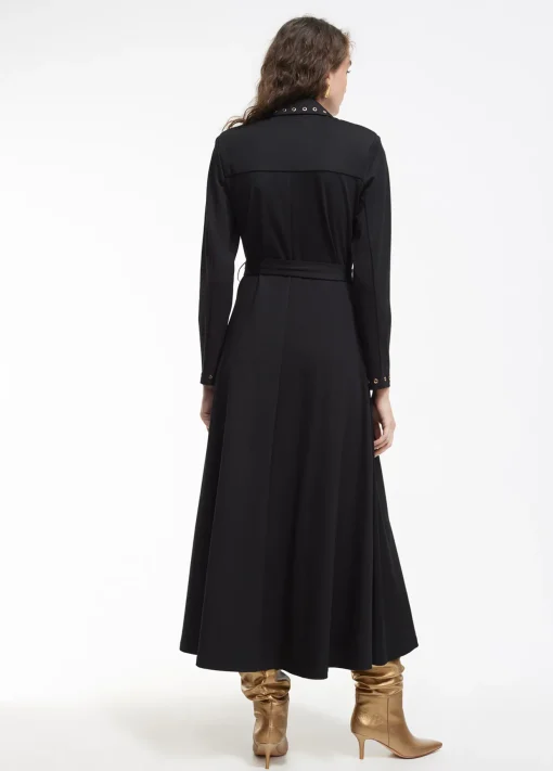 Vestido detalle eyelets