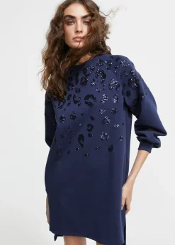 Vestido detalle lentejuelas