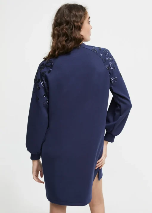 Vestido detalle lentejuelas