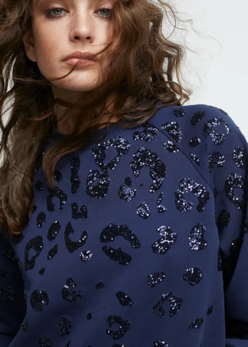 Vestido detalle lentejuelas
