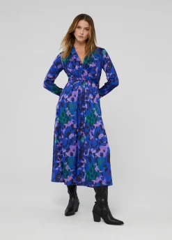 Vestido estampado animal print