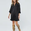 Vestido estampado logo