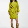 Vestido estampado logo